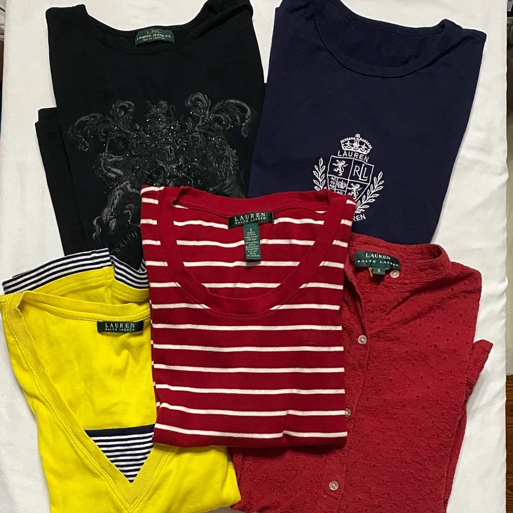 Lauren, Ralph Lauren and Lauren Jeans co. tops – your pick - Picture 1 of 16